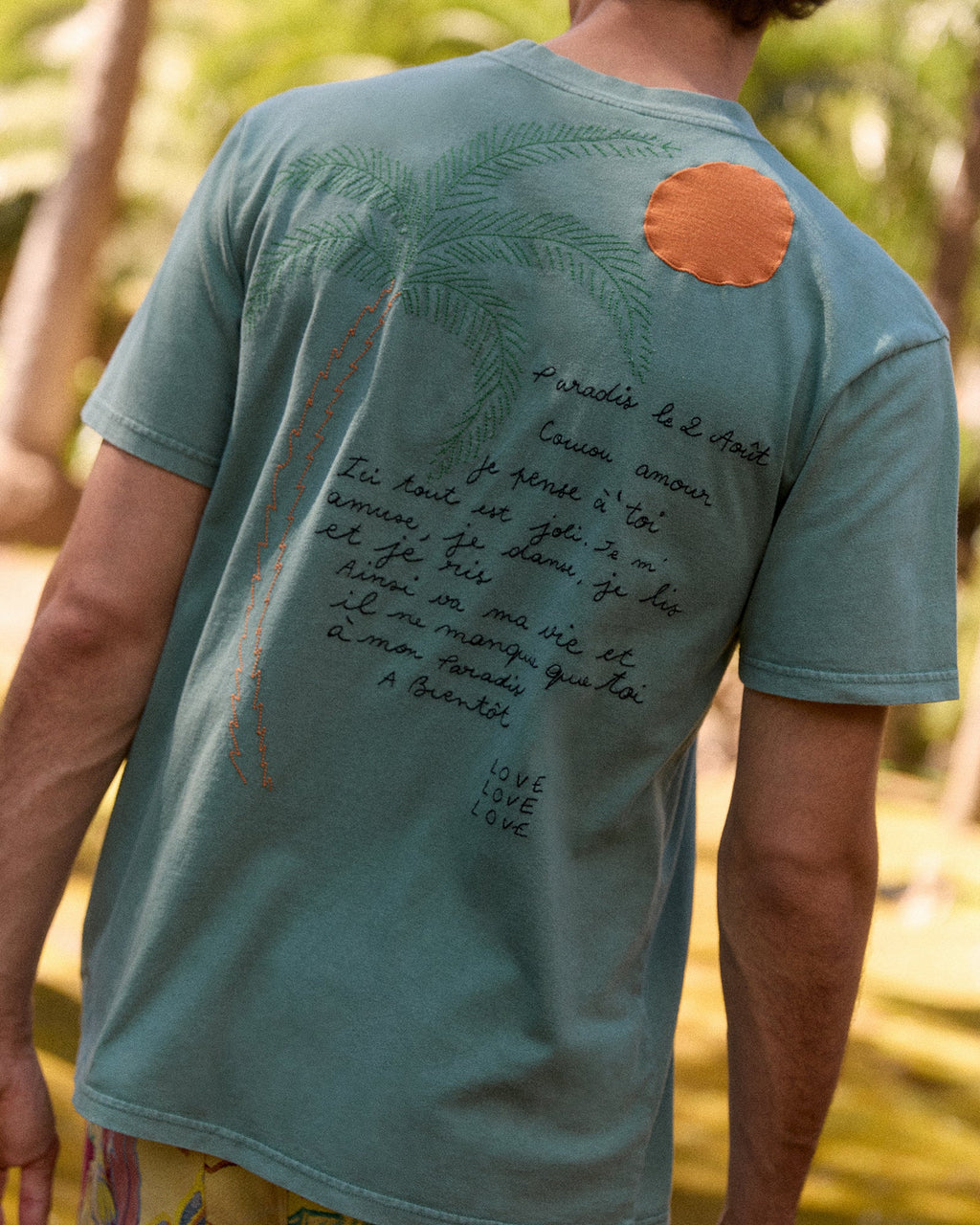 "Palm Tree" Patureau T-Shirt