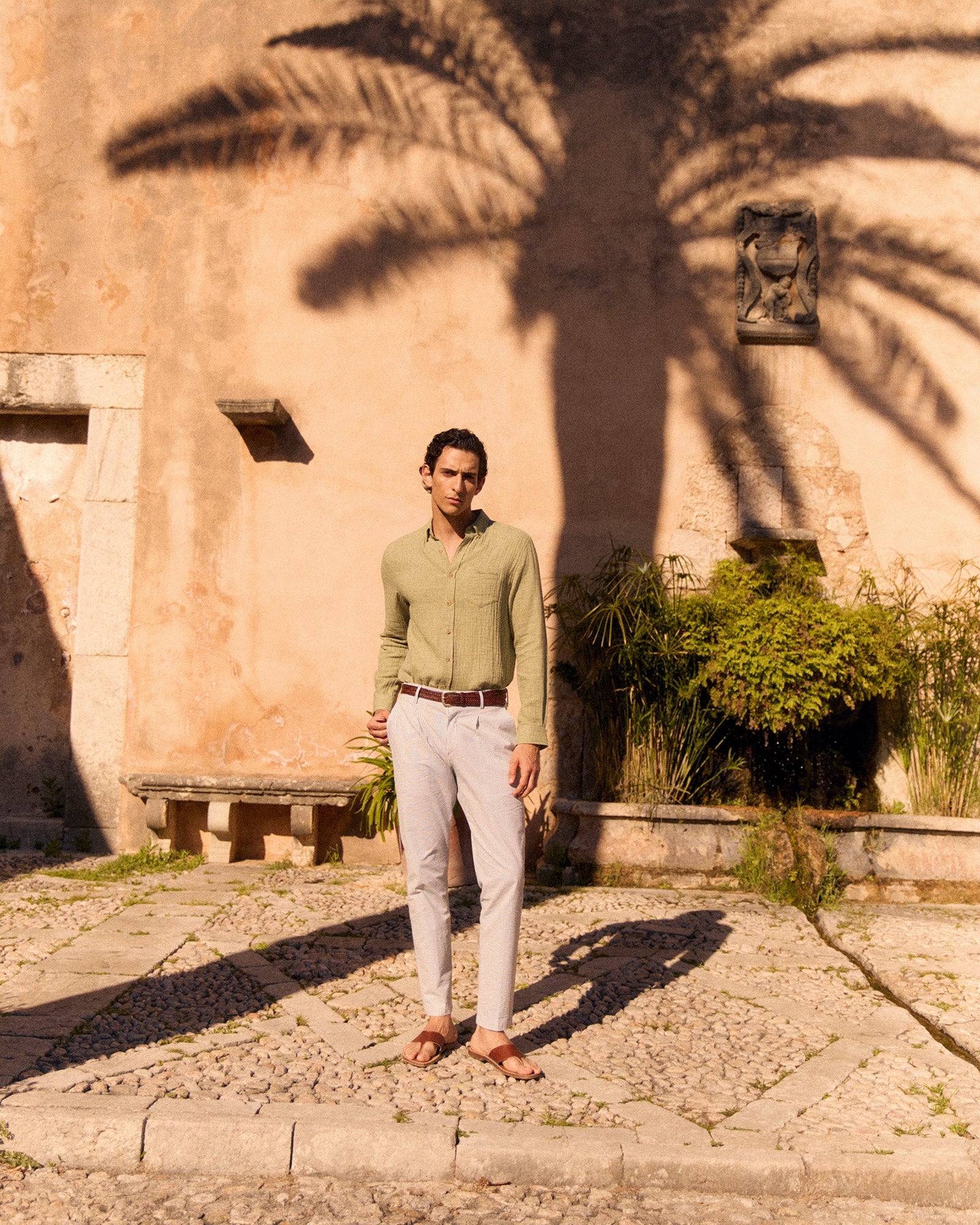 Bonne Graine “Cotton Gauze” Shirt