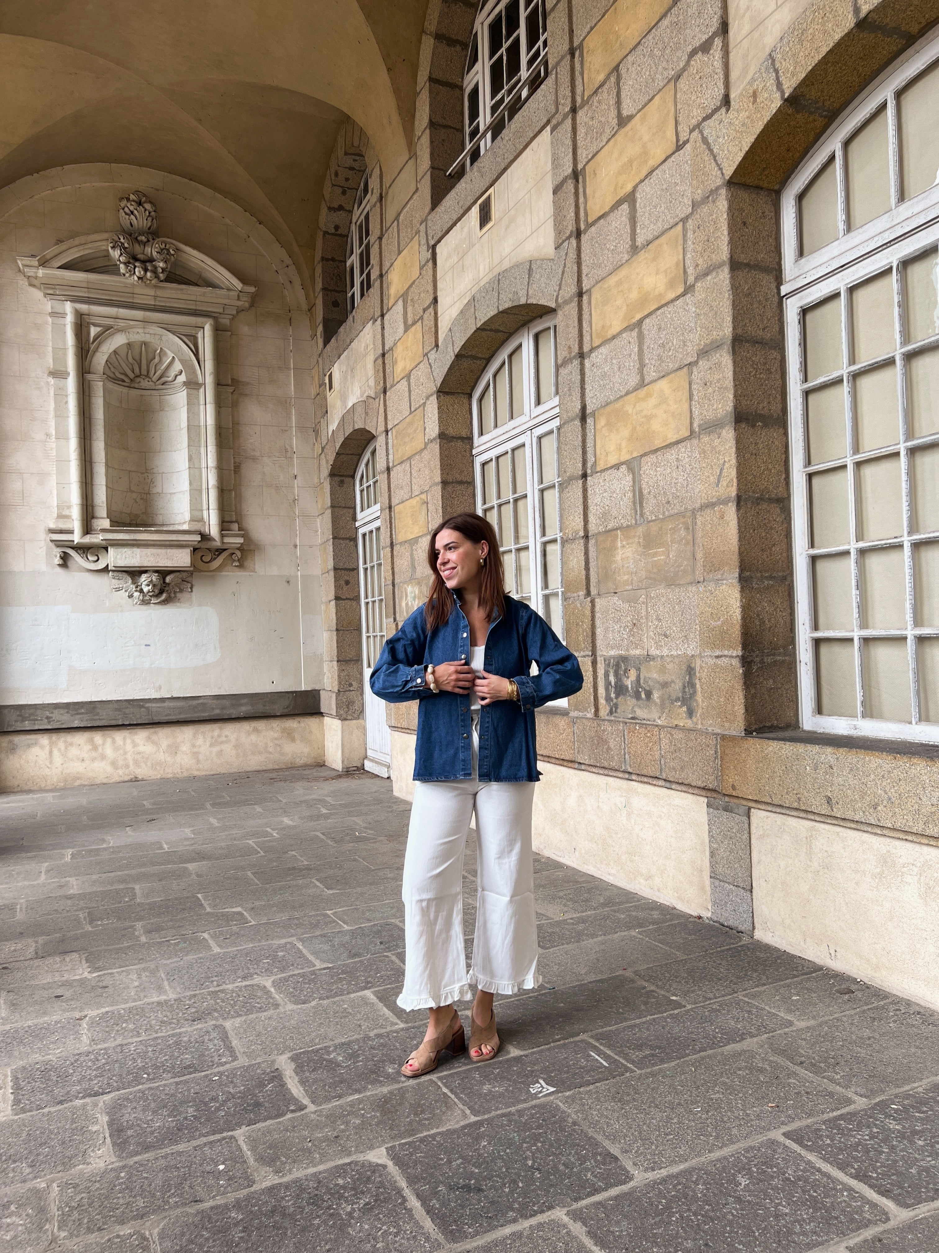 Veste en jean Céleste
