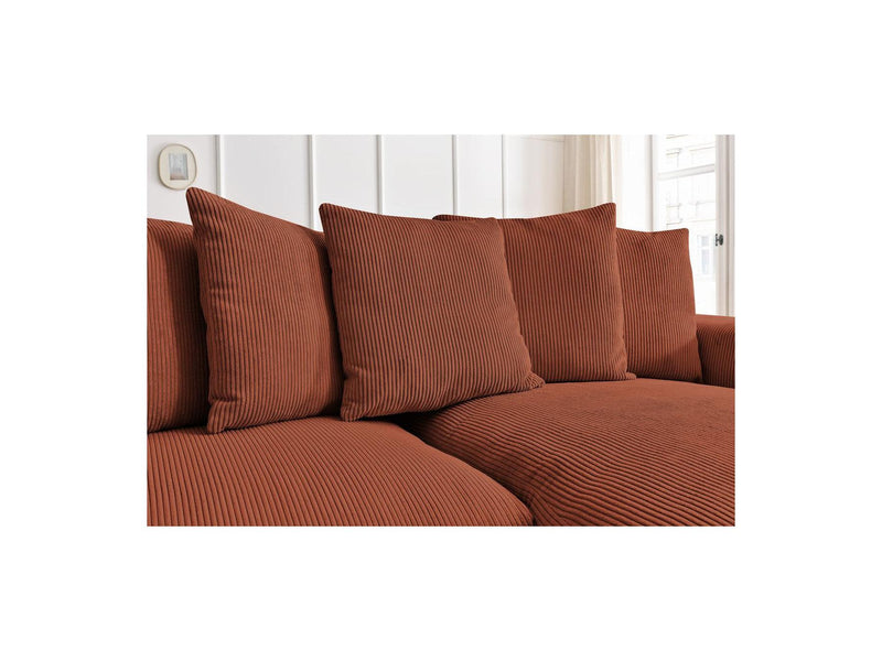 Canapé D'Angle Réversible - Voltaire - Velours Côtelé