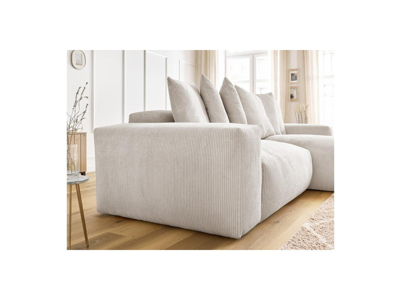 Canapé D'Angle Réversible - Voltaire - Velours Côtelé