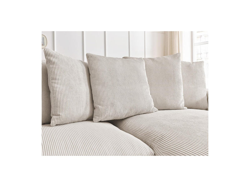 Canapé D'Angle Réversible - Voltaire - Velours Côtelé