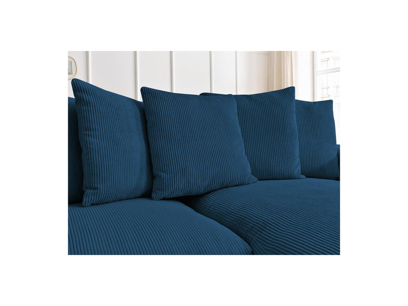 Canapé D'Angle Réversible - Voltaire - Velours Côtelé