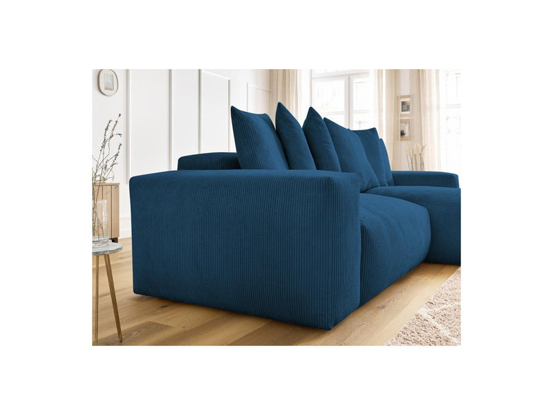 Canapé D'Angle Réversible - Voltaire - Velours Côtelé