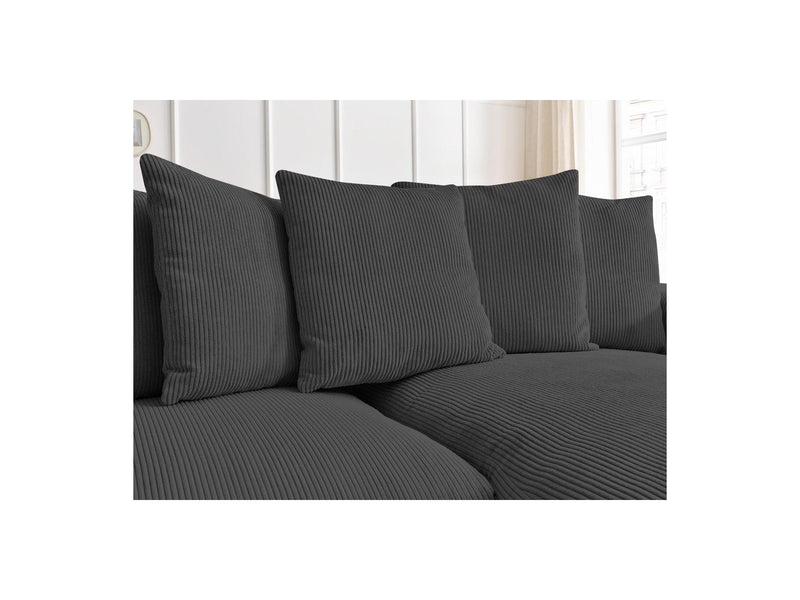 Canapé D'Angle Réversible - Voltaire - Velours Côtelé