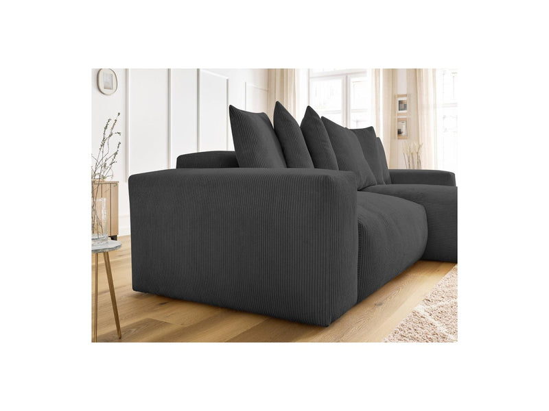 Canapé D'Angle Réversible - Voltaire - Velours Côtelé