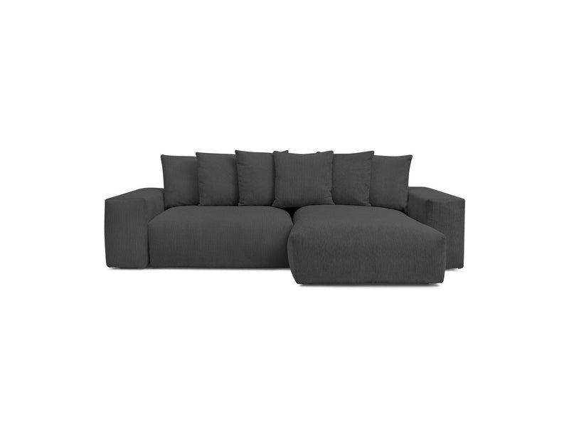 Canapé D'Angle Réversible - Voltaire - Velours Côtelé