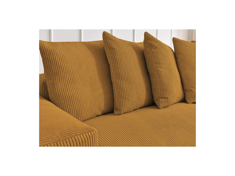 Canapé D'Angle Réversible - Voltaire - Velours Côtelé