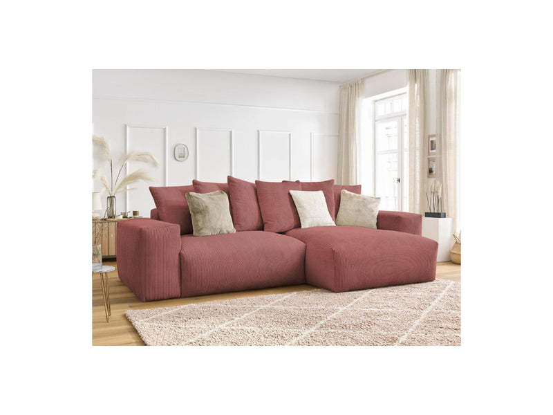 Canapé D'Angle Réversible - Voltaire - Velours Côtelé
