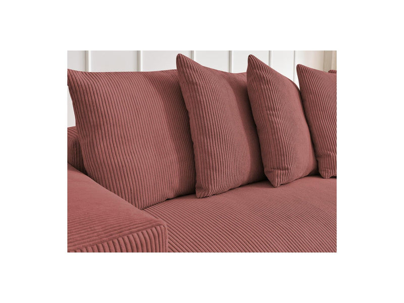 Canapé D'Angle Réversible - Voltaire - Velours Côtelé