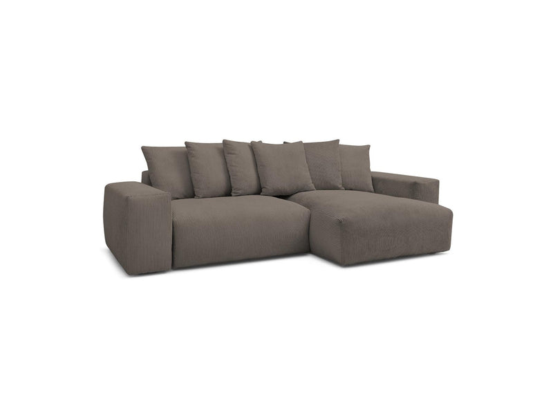 Canapé D'Angle Réversible - Voltaire - Velours Côtelé