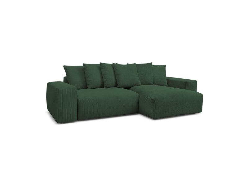 Canapé D'Angle Réversible - Voltaire - Velours Côtelé