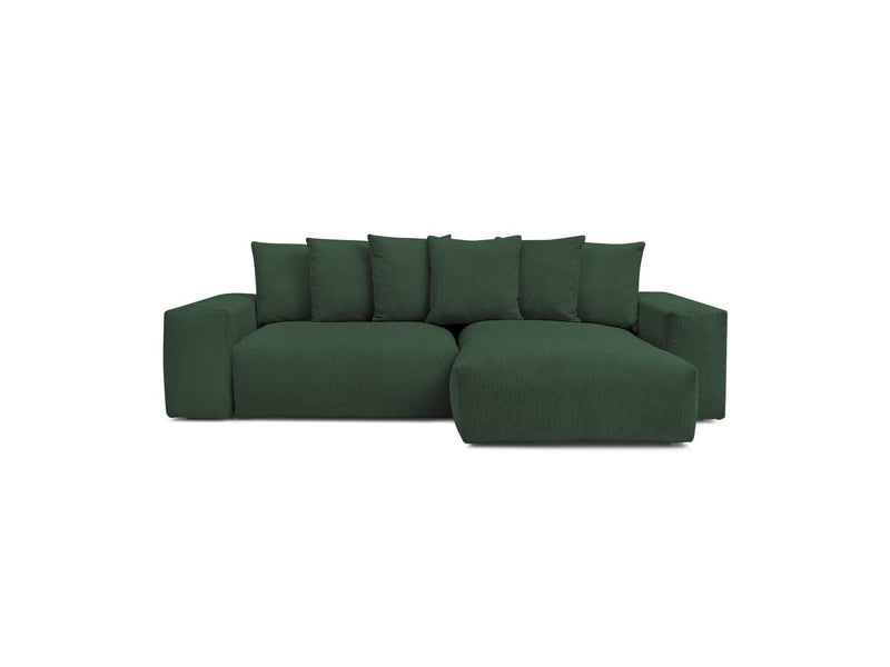 Canapé D'Angle Réversible - Voltaire - Velours Côtelé