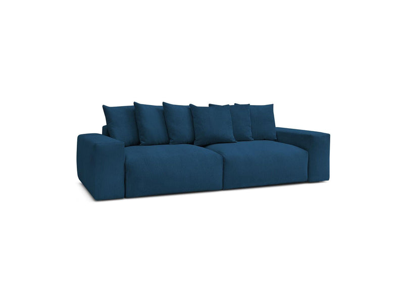 Canapé Droit Fixe 4 Places - Voltaire - Velours Côtelé