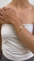 Pulsera martillada