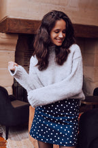 Louise Doty Navy Skirt