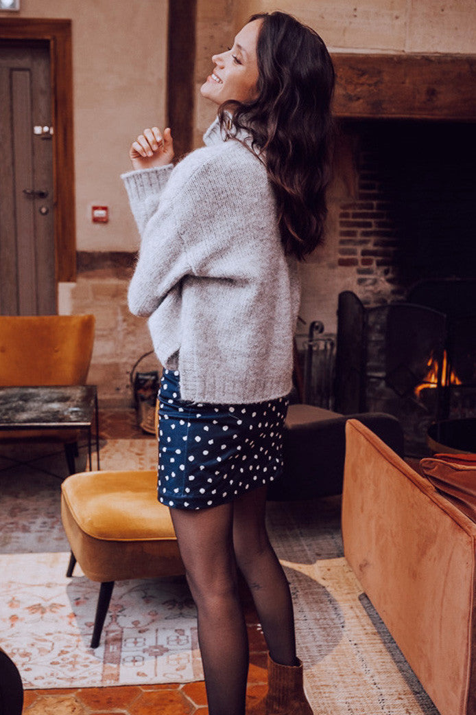 Louise Doty Navy Skirt