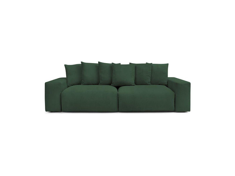 Canapé Droit Fixe 4 Places - Voltaire - Velours Côtelé