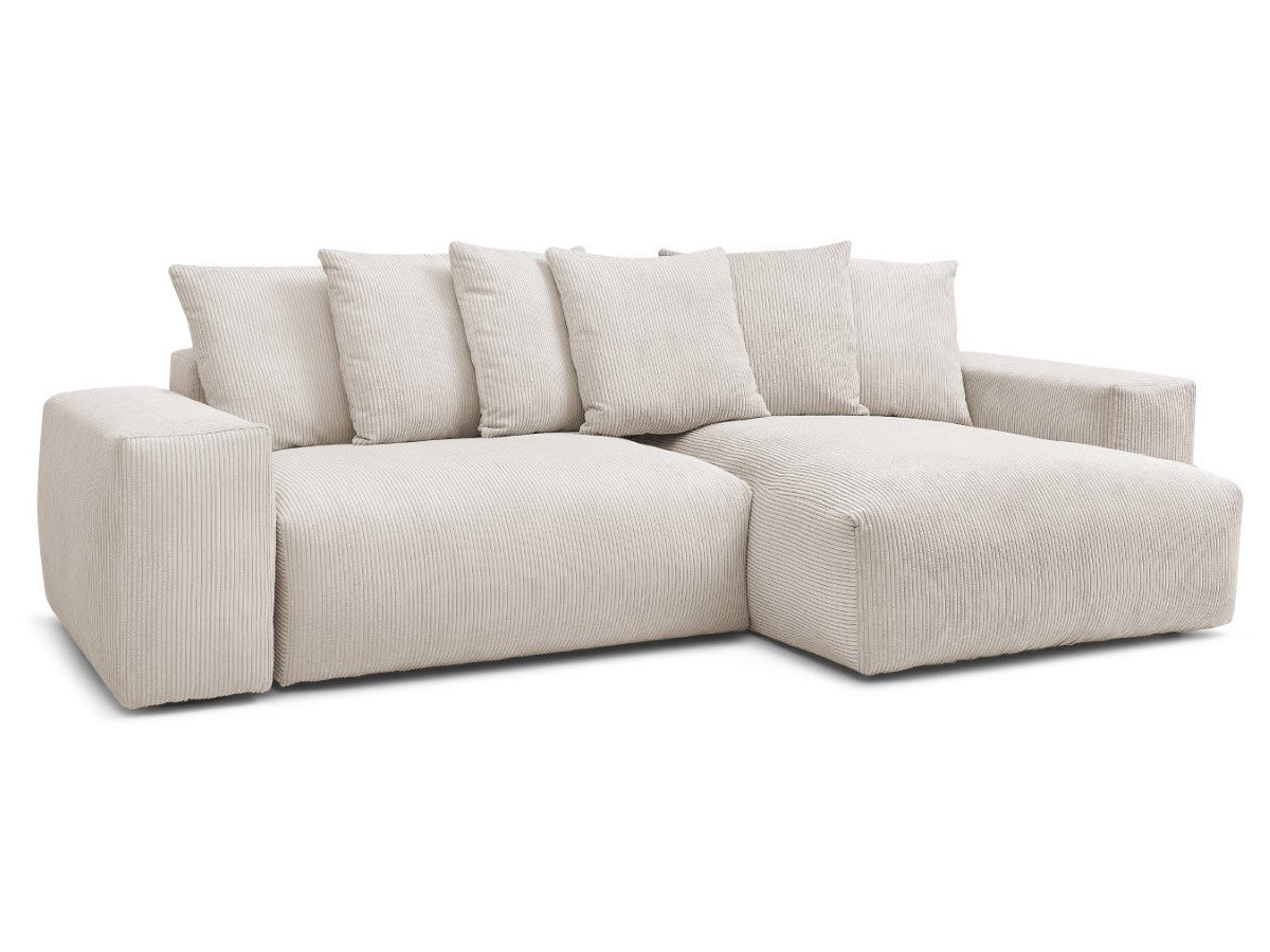 Voltaire - Sofá esquinero reversible convertible con arcón