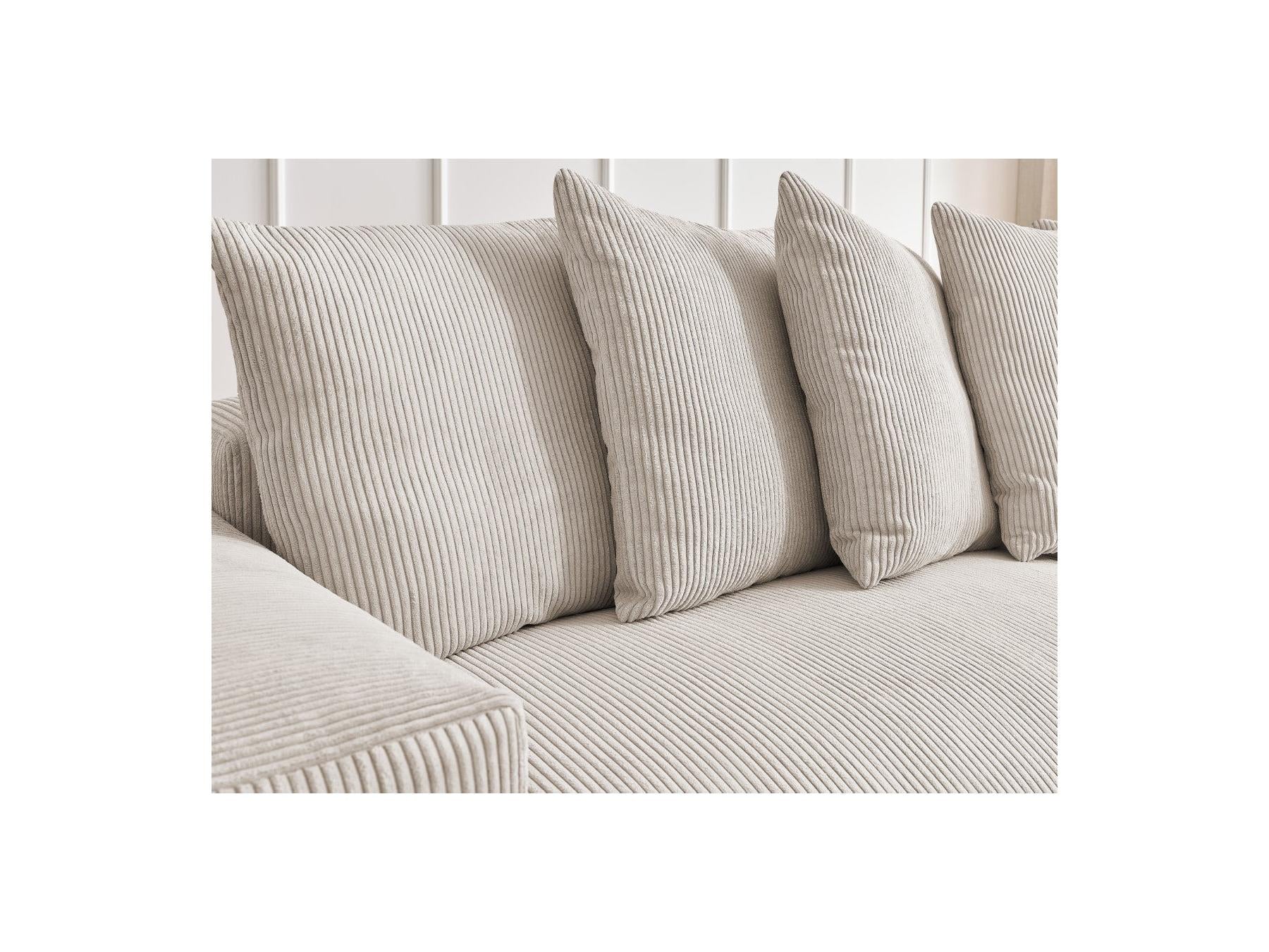 Voltaire - Sofá esquinero reversible convertible con arcón