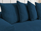 Voltaire - Sofá esquinero reversible convertible con arcón