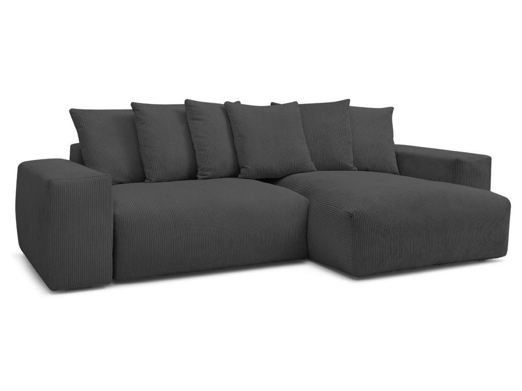 Voltaire - Sofá esquinero reversible convertible con arcón