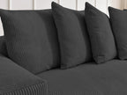 Voltaire - Sofá esquinero reversible convertible con arcón