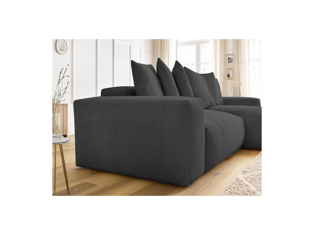 Voltaire - Sofá esquinero reversible convertible con arcón