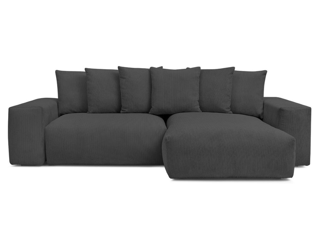 Voltaire - Sofá esquinero reversible convertible con arcón