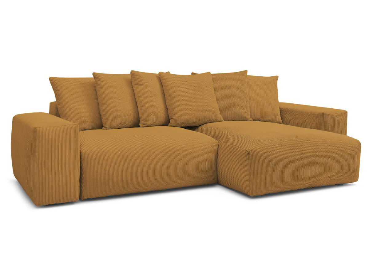 Voltaire - Sofá esquinero reversible convertible con arcón