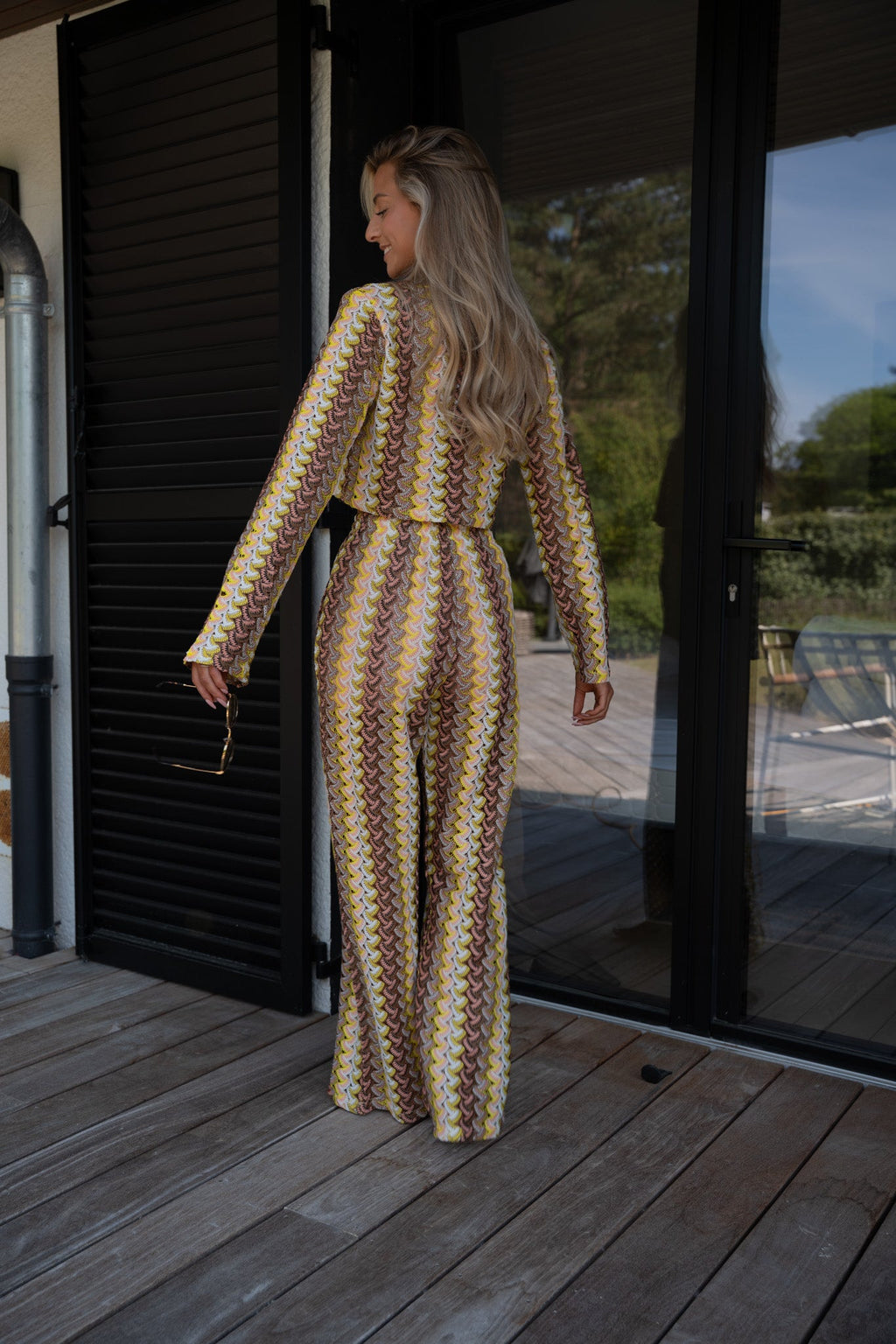 Pantalon Crochet Pablo - Jaune
