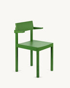 Silent - Chaise À Accoudoirs - Frêne - Grass