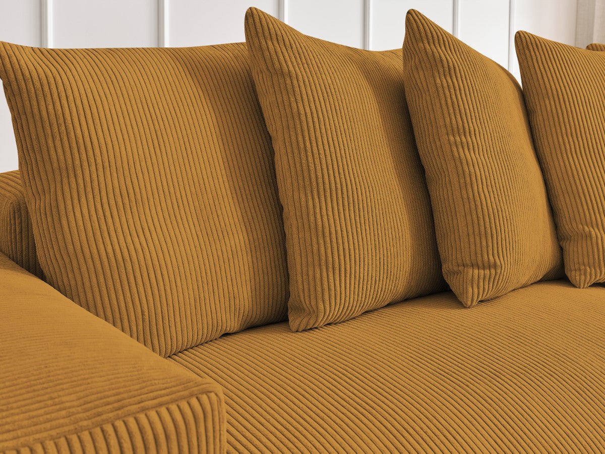 Voltaire - Sofá esquinero reversible convertible con arcón