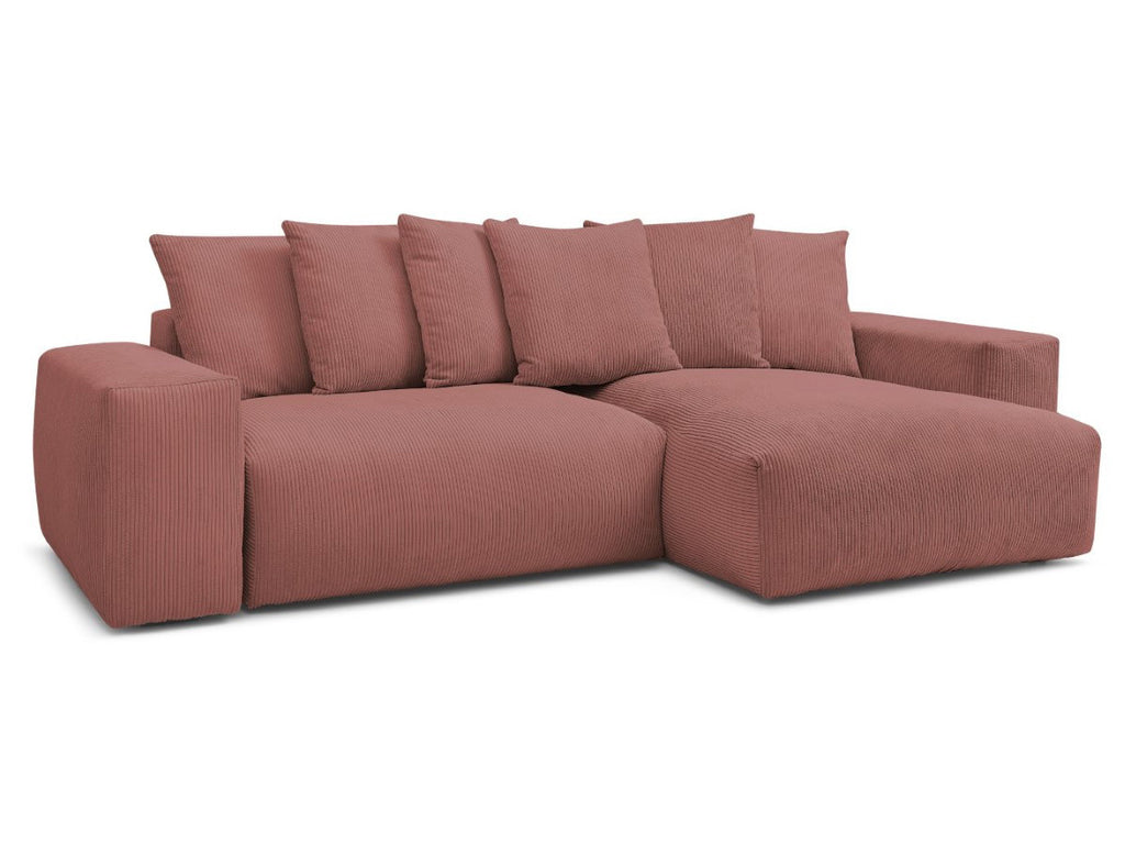 Voltaire - Sofá esquinero reversible convertible con arcón