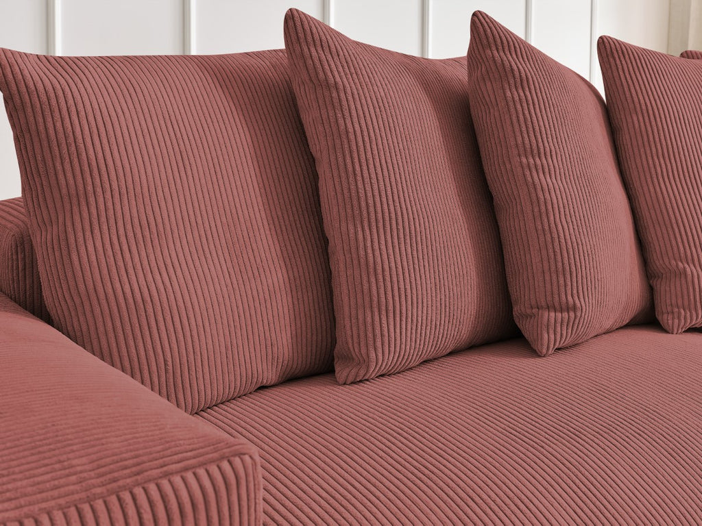 Voltaire - Sofá esquinero reversible convertible con arcón