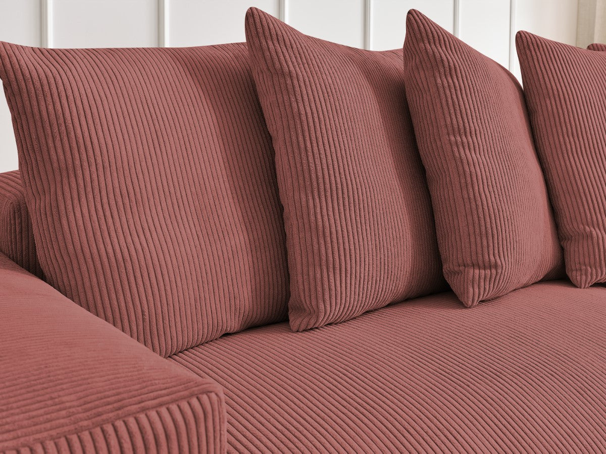 Voltaire - Sofá esquinero reversible convertible con arcón
