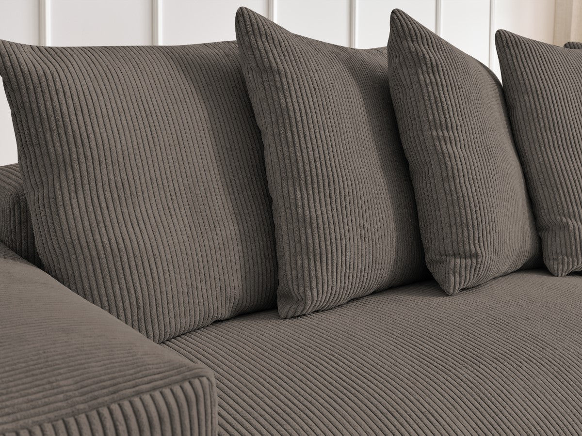 Voltaire - Sofá esquinero reversible convertible con arcón