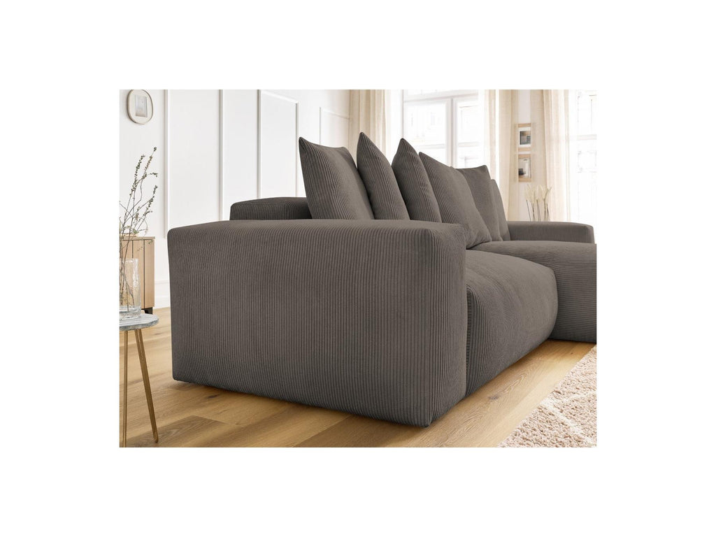 Voltaire - Sofá esquinero reversible convertible con arcón