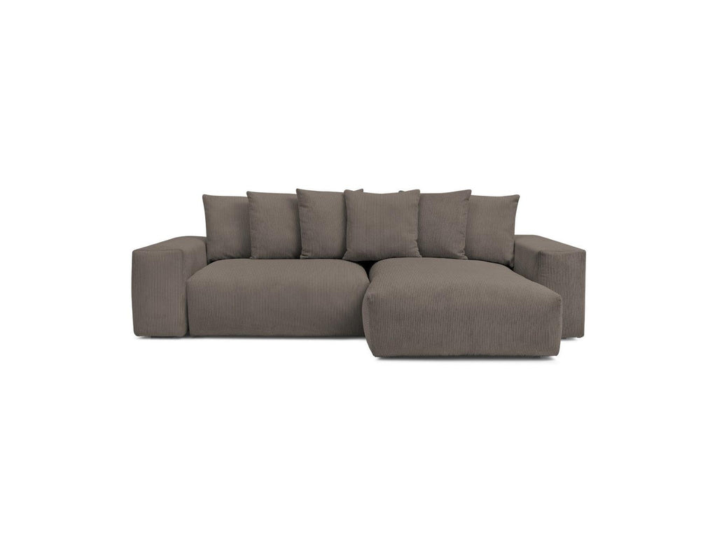 Voltaire - Sofá esquinero reversible convertible con arcón