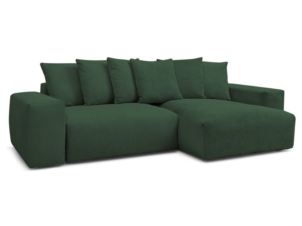 Voltaire - Sofá esquinero reversible convertible con arcón