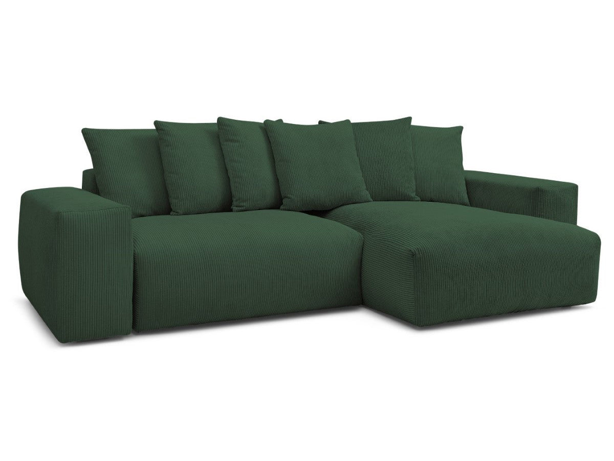 Voltaire - Sofá esquinero reversible convertible con arcón