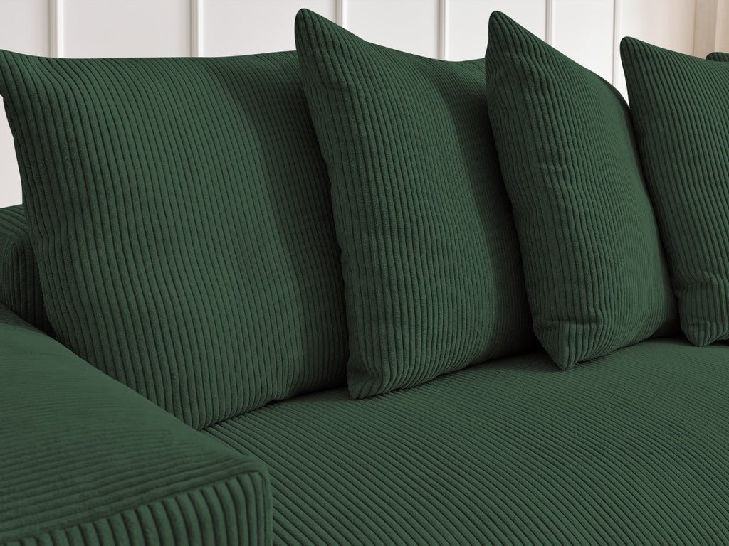 Voltaire - Sofá esquinero reversible convertible con arcón
