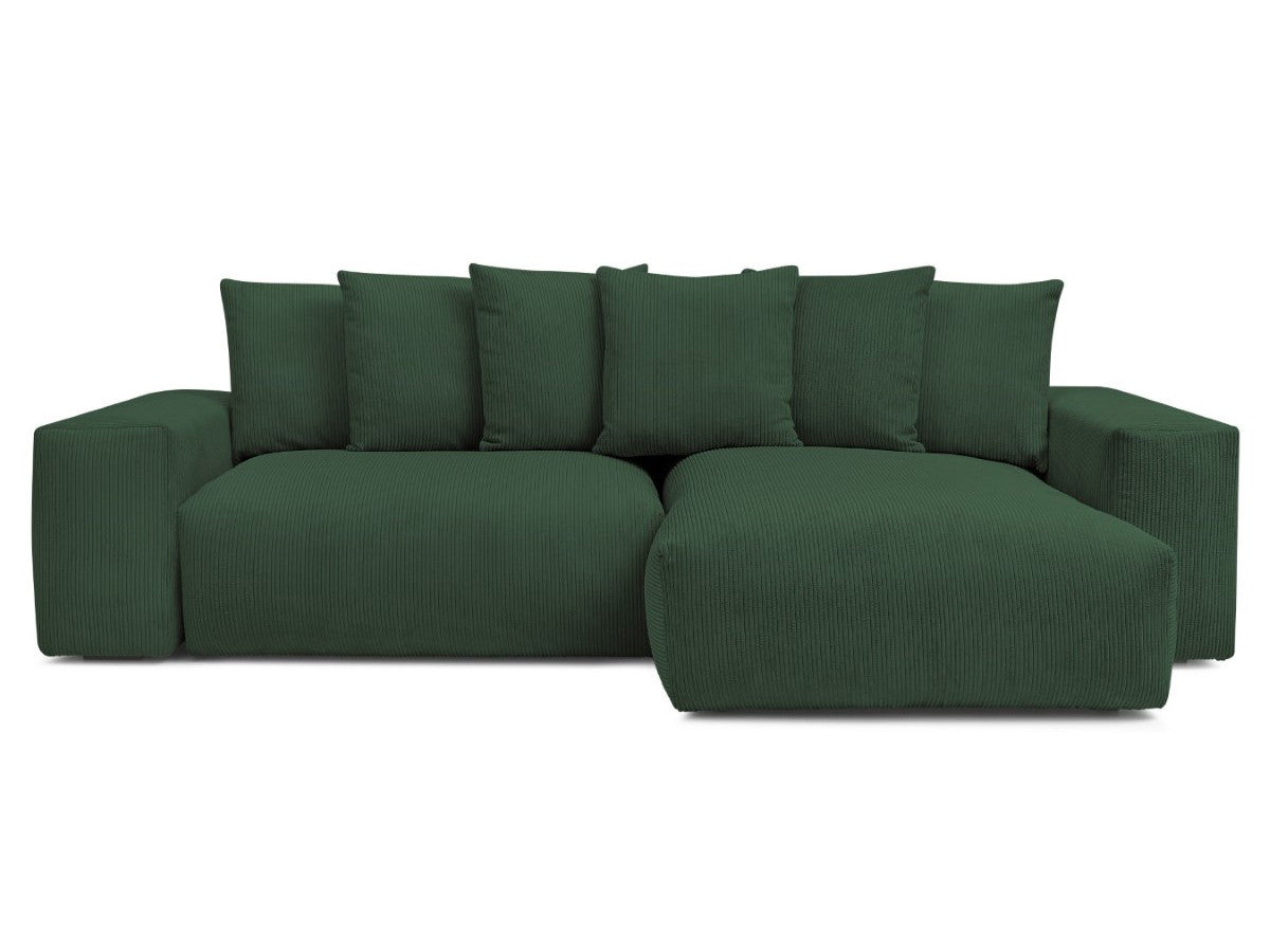 Voltaire - Sofá esquinero reversible convertible con arcón