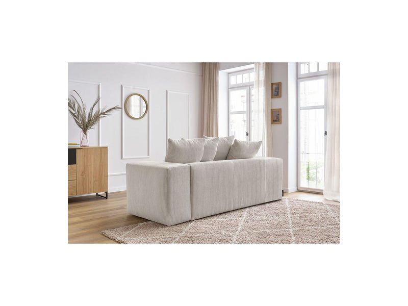 Canapé Droit Fixe 2 Places - Voltaire - Velours Côtelé