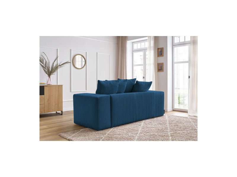 Canapé Droit Fixe 2 Places - Voltaire - Velours Côtelé