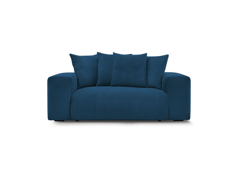 Canapé Droit Fixe 2 Places - Voltaire - Velours Côtelé