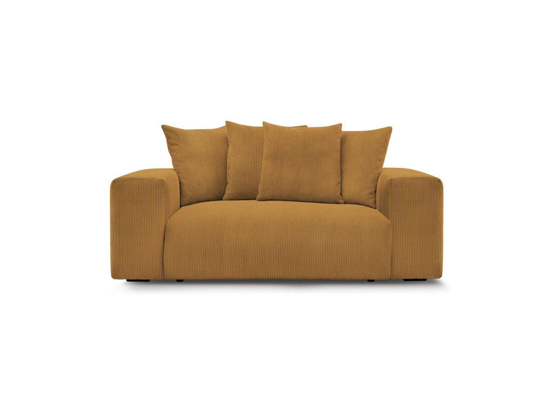 Canapé Droit Fixe 2 Places - Voltaire - Velours Côtelé
