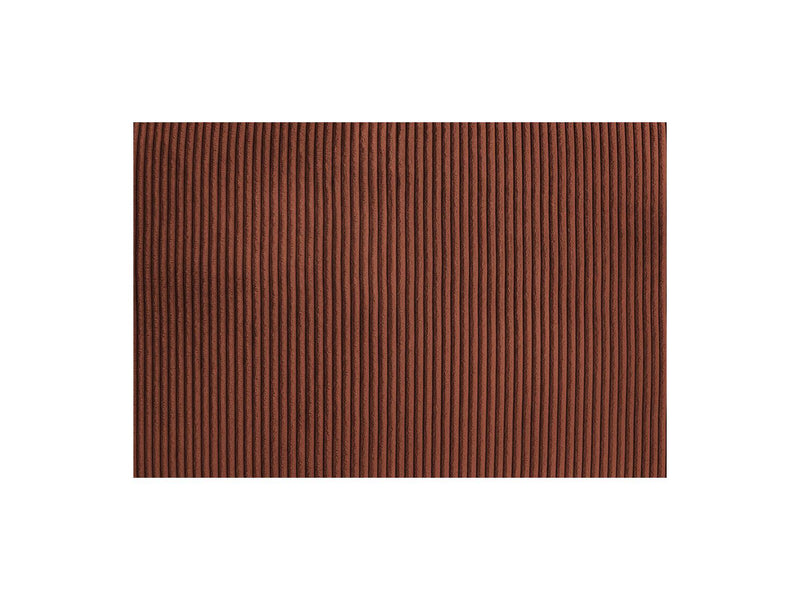 Canapé Droit Fixe 2 Places - Voltaire - Velours Côtelé