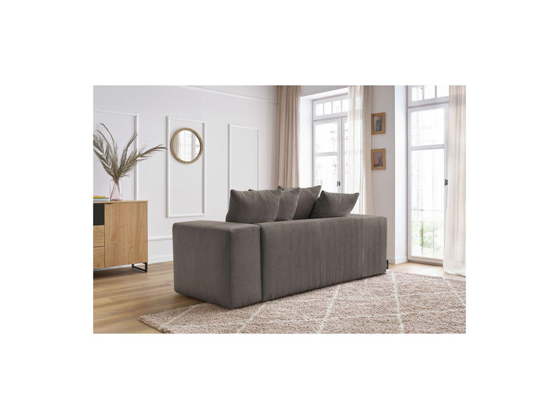 Canapé Droit Fixe 2 Places - Voltaire - Velours Côtelé