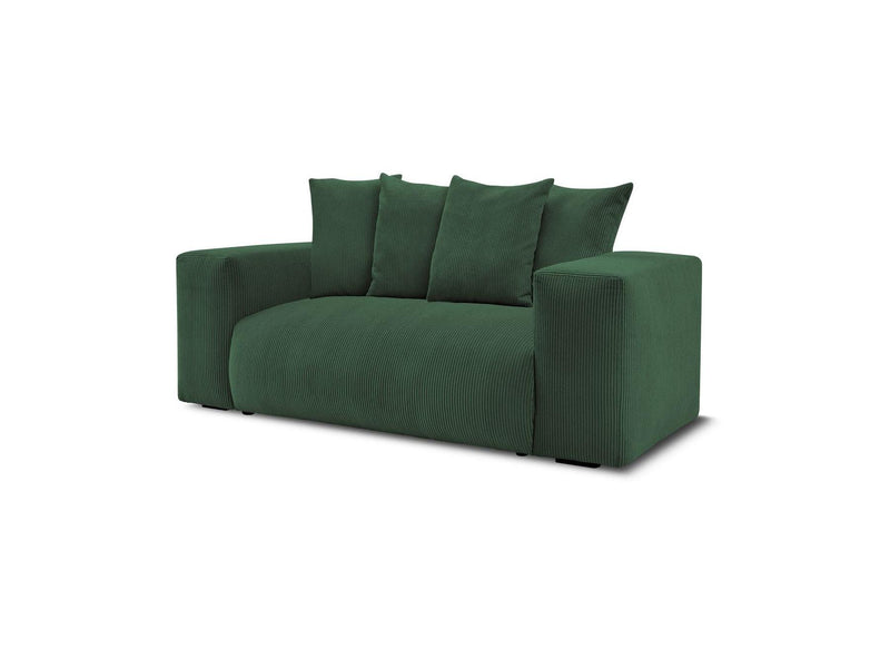 Canapé Droit Fixe 2 Places - Voltaire - Velours Côtelé